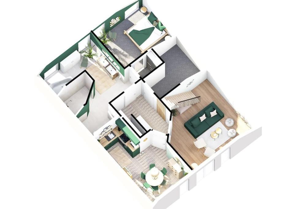 Gruenblick Oase No1 Ferienwohnung Wiesmoor Exterior photo